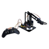 REX Discovery Series 4in1 Arduino Plexi Robot Arm with Electronics (With Joystick Arm)